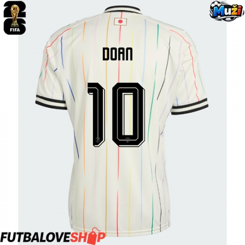 Dres Japonsko Ritsu Doan #10 Preč MS 2026 Krátky Rukáv